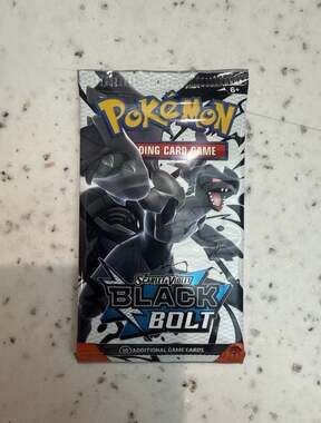 1 x Pokémon TCG: Scarlet & Violet - Black Bolt Booster Pack
